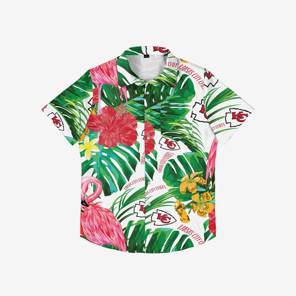 Kansas City Chiefs 2 (64) Personalized Hawaiian Button down shirt