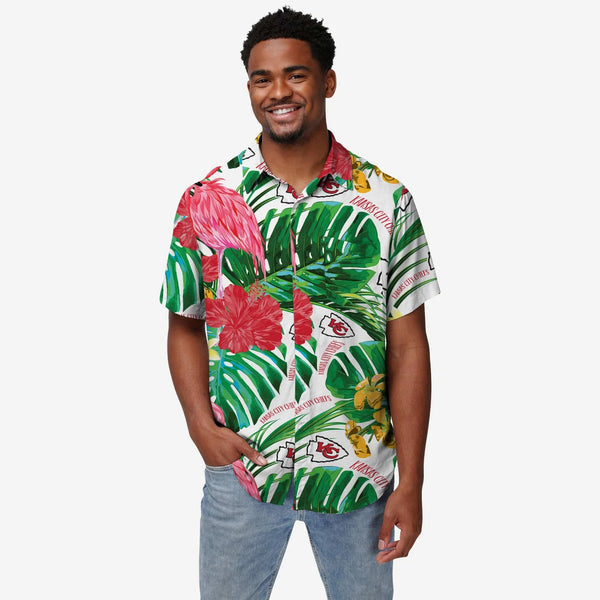 Kansas City Chiefs 2 (64) Personalized Hawaiian Button down shirt
