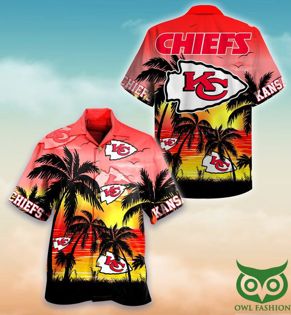 Kansas City Chiefs 2 (63) Personalized Hawaiian Button down shirt