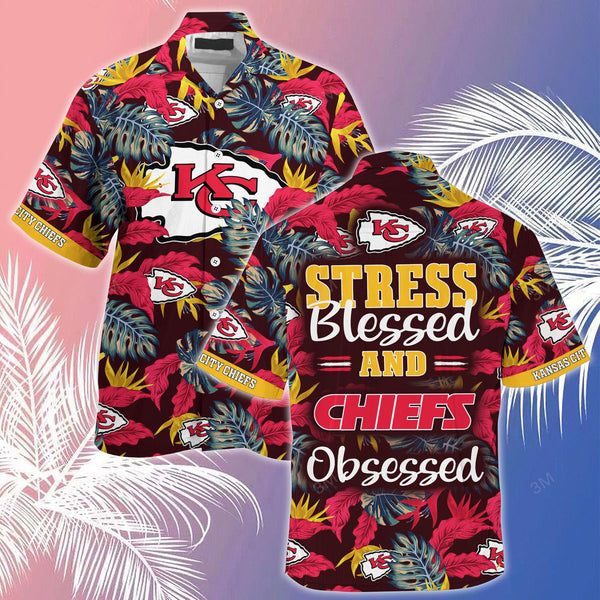 Kansas City Chiefs 2 (65) Personalized Hawaiian Button down shirt