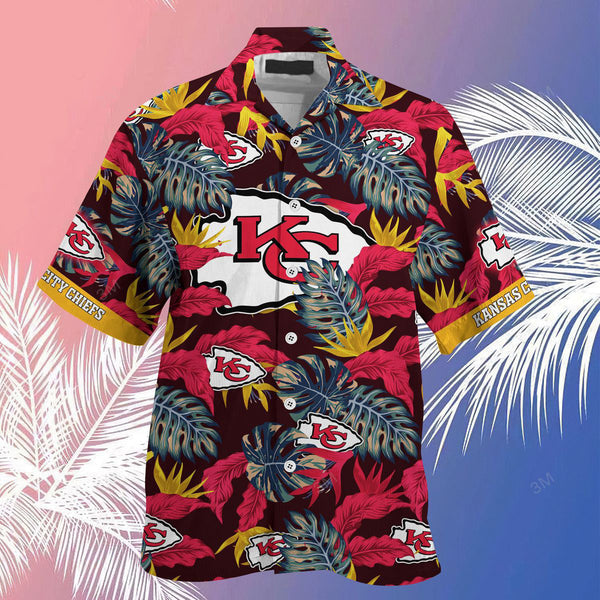 Kansas City Chiefs 2 (65) Personalized Hawaiian Button down shirt