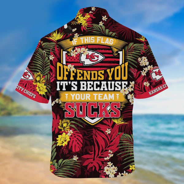Kansas City Chiefs 2 (60) Personalized Hawaiian Button down shirt