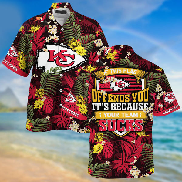 Kansas City Chiefs 2 (60) Personalized Hawaiian Button down shirt