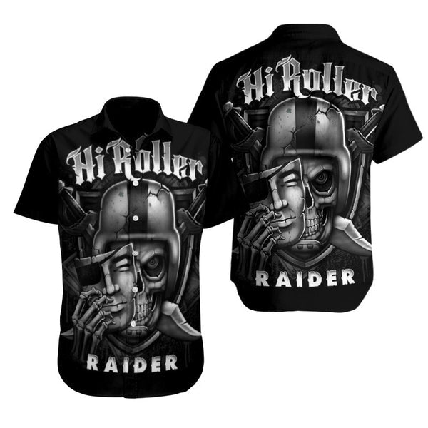 Las Vegas Raiders 2 (47) Personalized Hawaiian Button down shirt