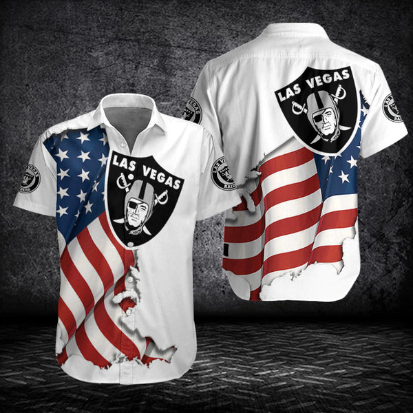 Las Vegas Raiders 2 (45) Personalized Hawaiian Button down shirt