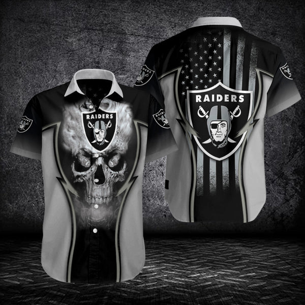 Las Vegas Raiders 2 (55) Personalized Hawaiian Button down shirt