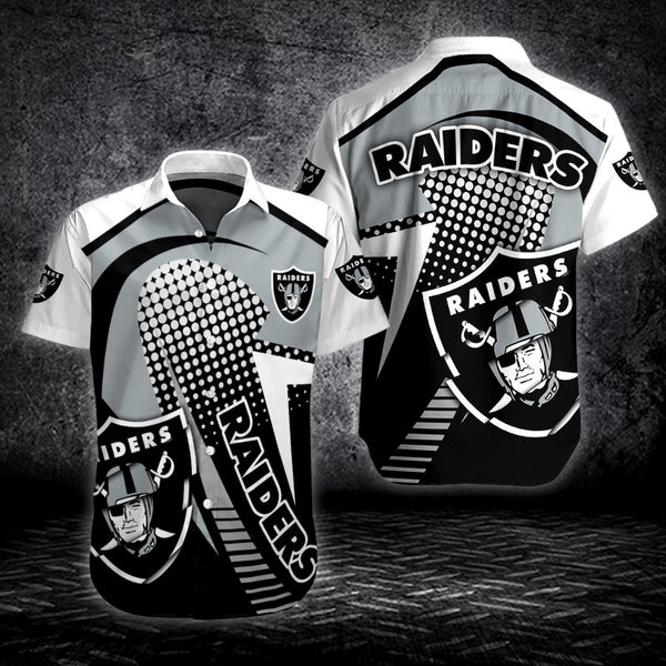 Las Vegas Raiders 2 (58) Personalized Hawaiian Button down shirt
