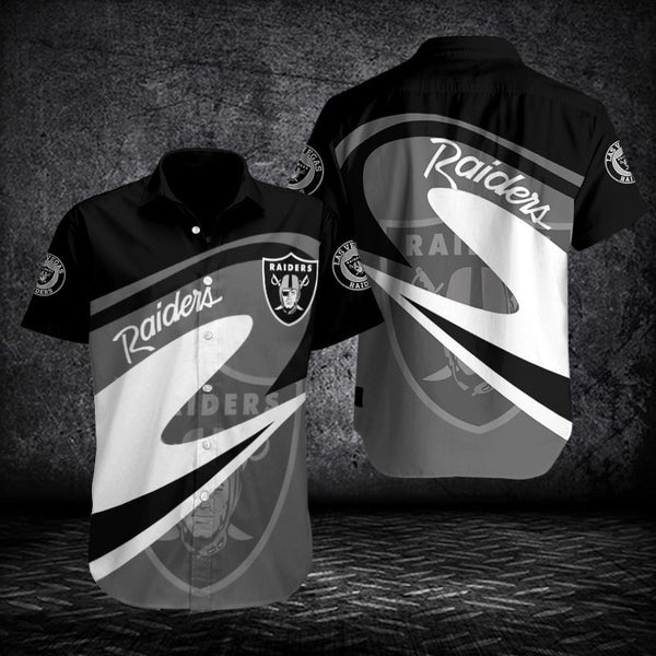 Las Vegas Raiders 2 (51) Personalized Hawaiian Button down shirt