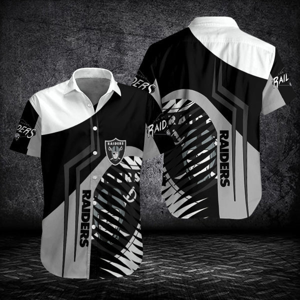 Las Vegas Raiders 2 (56) Personalized Hawaiian Button down shirt