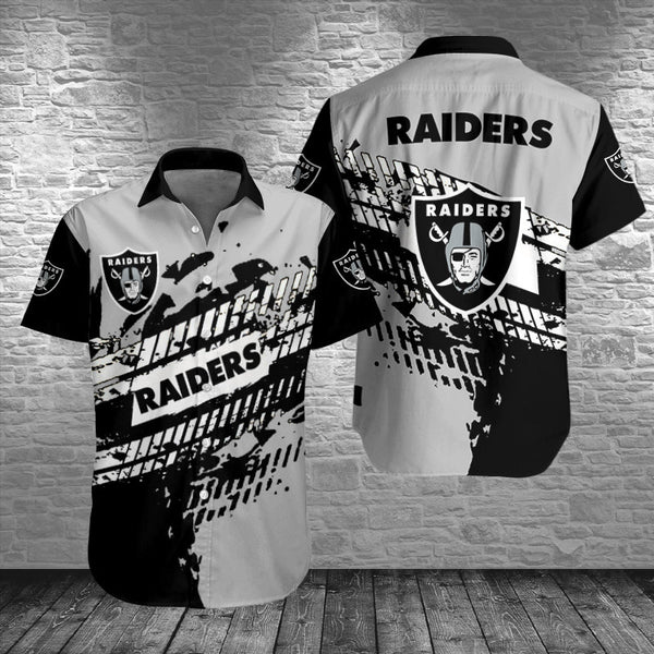 Las Vegas Raiders 2 (52) Personalized Hawaiian Button down shirt