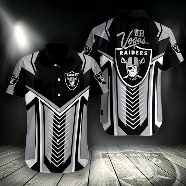 Las Vegas Raiders 2 (73) Personalized Hawaiian Button down shirt