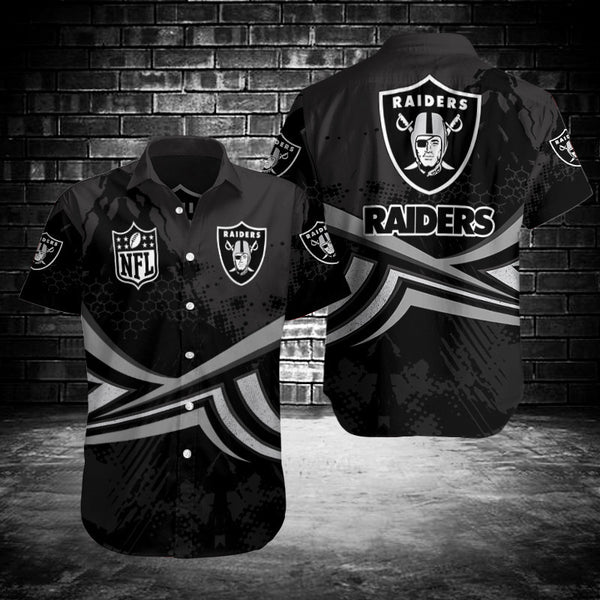 Las Vegas Raiders 2 (70) Personalized Hawaiian Button down shirt