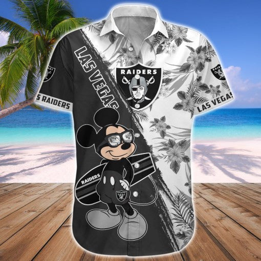 Las Vegas Raiders 2 (78) Personalized Hawaiian Button down shirt