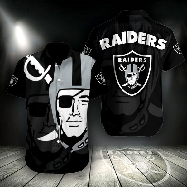 Las Vegas Raiders 2 (86) Personalized Hawaiian Button down shirt
