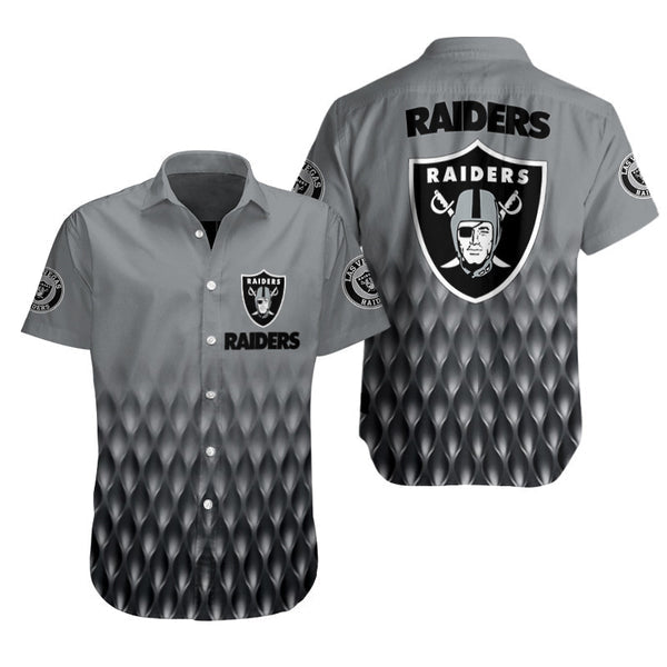 Las Vegas Raiders 2 (90) Personalized Hawaiian Button down shirt
