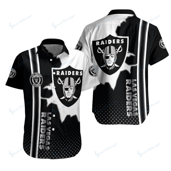 Las Vegas Raiders 2 (89) Personalized Hawaiian Button down shirt