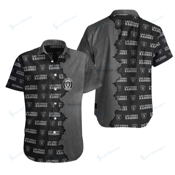 Las Vegas Raiders 2 (85) Personalized Hawaiian Button down shirt