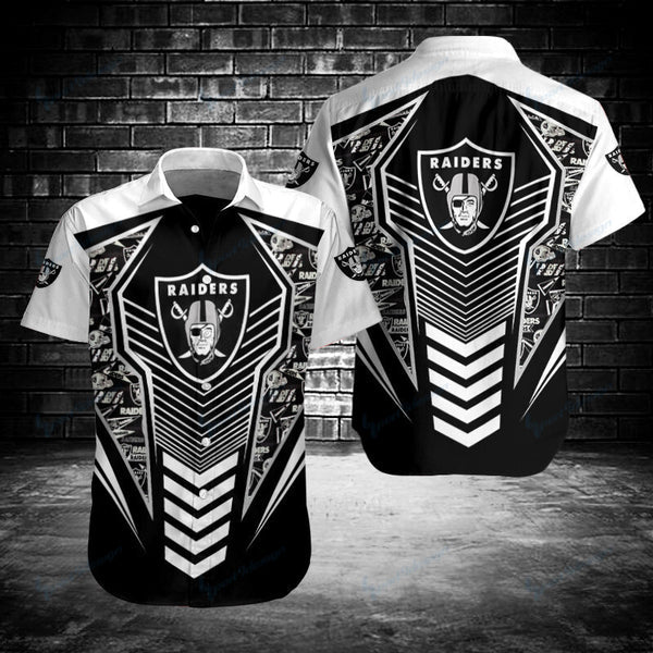 Las Vegas Raiders 2 (88) Personalized Hawaiian Button down shirt