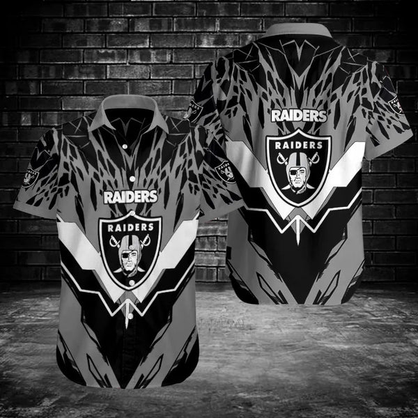 Las Vegas Raiders 2 (95) Personalized Hawaiian Button down shirt