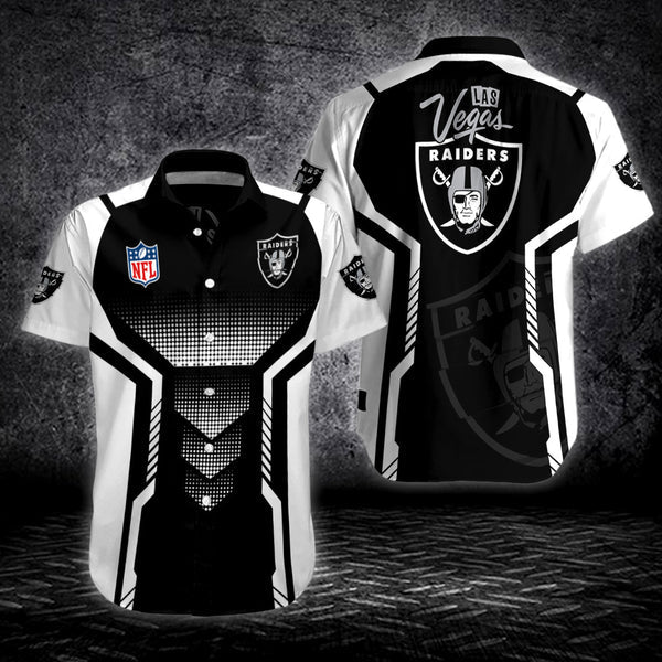Las Vegas Raiders 2 (93) Personalized Hawaiian Button down shirt