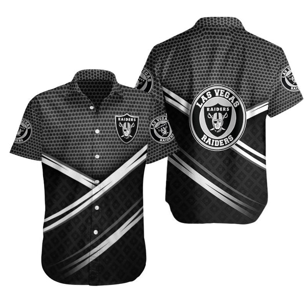 Las Vegas Raiders 2 (98) Personalized Hawaiian Button down shirt
