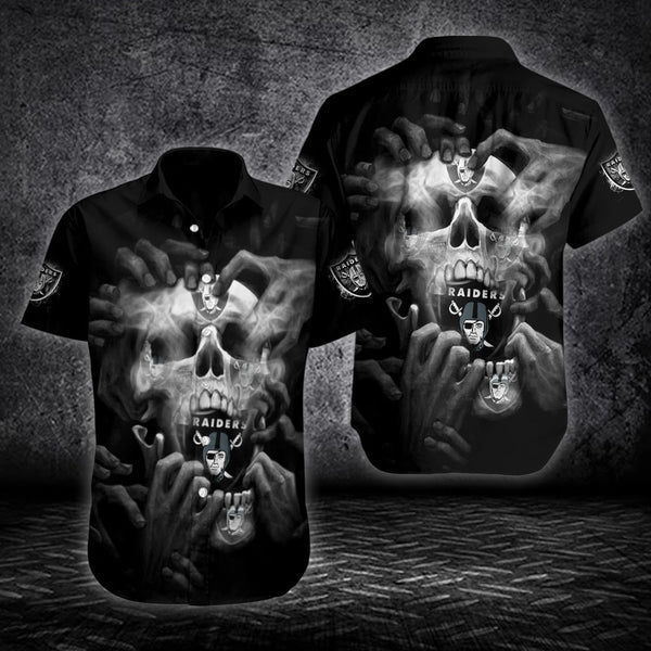 Las Vegas Raiders 2 (96) Personalized Hawaiian Button down shirt