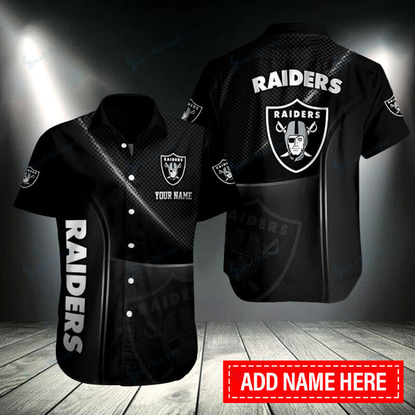Las Vegas Raiders 2 (109) Personalized Hawaiian Button down shirt