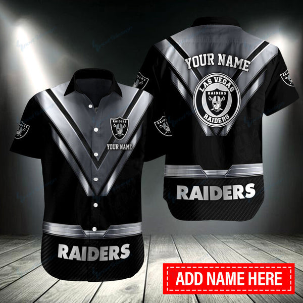 Las Vegas Raiders 2 (107) Personalized Hawaiian Button down shirt