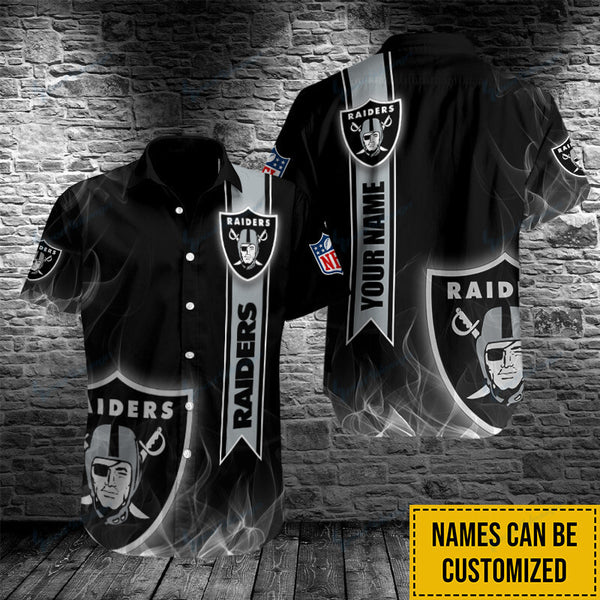 Las Vegas Raiders 2 (105) Personalized Hawaiian Button down shirt