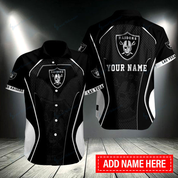 Las Vegas Raiders 2 (104) Personalized Hawaiian Button down shirt