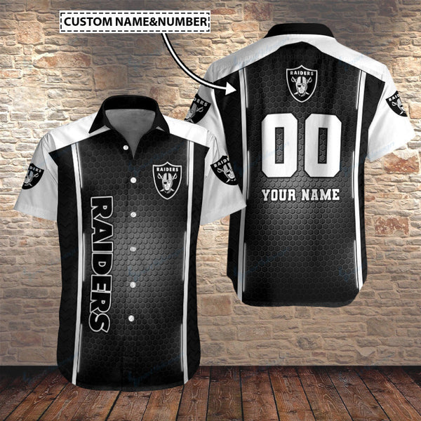 Las Vegas Raiders 2 (103) Personalized Hawaiian Button down shirt