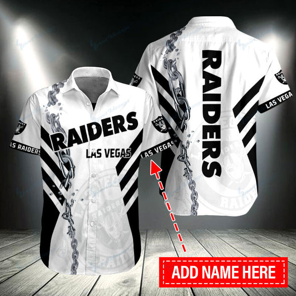 Las Vegas Raiders 2 (121) Personalized Hawaiian Button down shirt