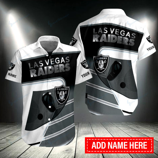 Las Vegas Raiders 2 (124) Personalized Hawaiian Button down shirt