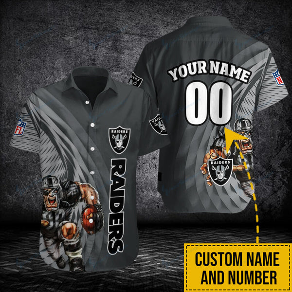 Las Vegas Raiders 2 (116) Personalized Hawaiian Button down shirt