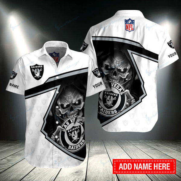 Las Vegas Raiders 2 (122) Personalized Hawaiian Button down shirt