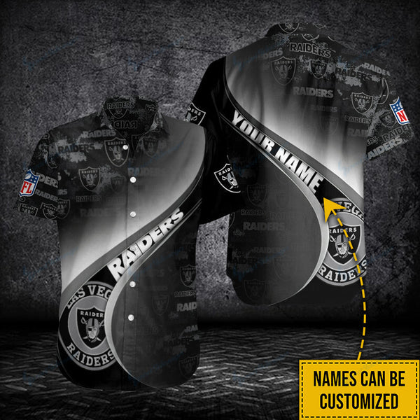 Las Vegas Raiders 2 (127) Personalized Hawaiian Button down shirt