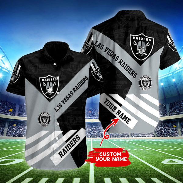 Las Vegas Raiders 2 (140) Personalized Hawaiian Button down shirt