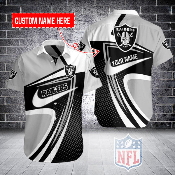 Las Vegas Raiders 2 (138) Personalized Hawaiian Button down shirt