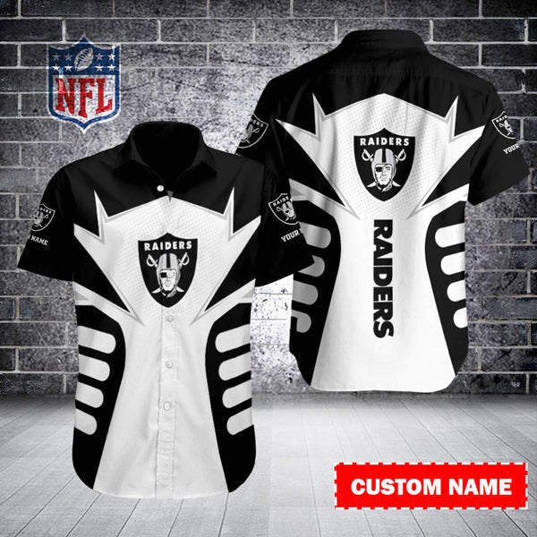 Las Vegas Raiders 2 (137) Personalized Hawaiian Button down shirt