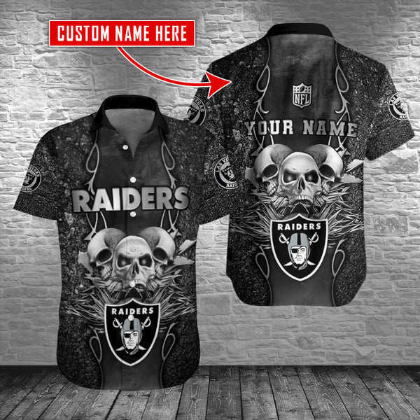 Las Vegas Raiders 2 (134) Personalized Hawaiian Button down shirt