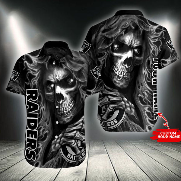 Las Vegas Raiders 2 (136) Personalized Hawaiian Button down shirt