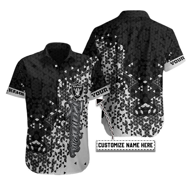 Las Vegas Raiders 2 (133) Personalized Hawaiian Button down shirt