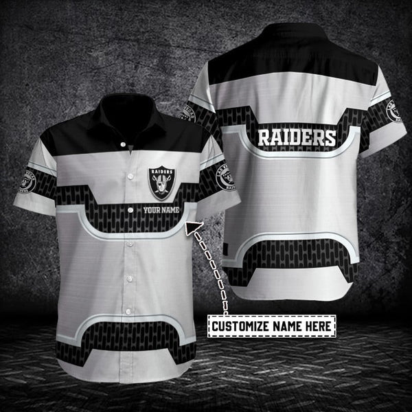Las Vegas Raiders 2 (152) Personalized Hawaiian Button down shirt
