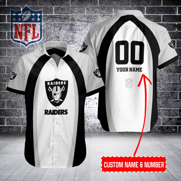 Las Vegas Raiders 2 (148) Personalized Hawaiian Button down shirt