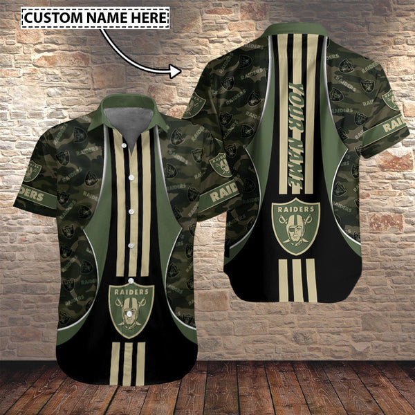 Las Vegas Raiders 2 (147) Personalized Hawaiian Button down shirt