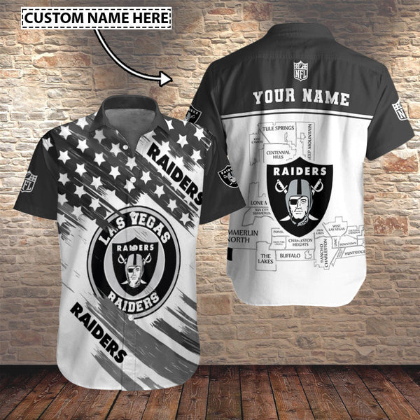 Las Vegas Raiders 2 (146) Personalized Hawaiian Button down shirt