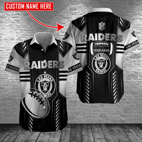 Las Vegas Raiders 2 (143) Personalized Hawaiian Button down shirt
