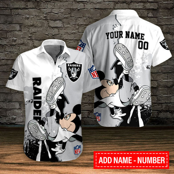 Las Vegas Raiders 2 (141) Personalized Hawaiian Button down shirt