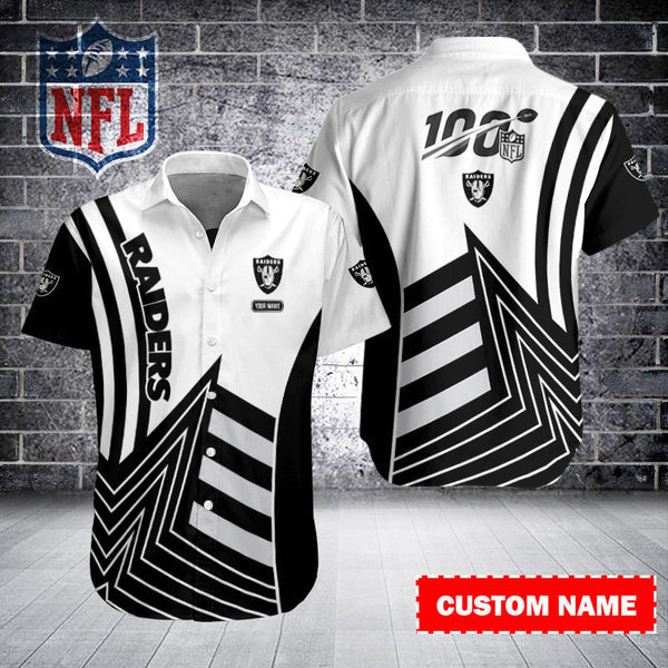 Las Vegas Raiders 2 (158) Personalized Hawaiian Button down shirt
