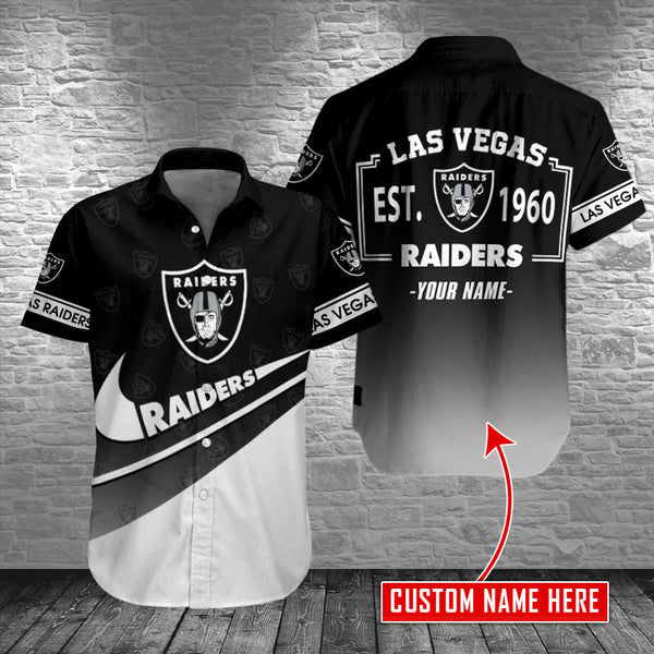 Las Vegas Raiders 2 (162) Personalized Hawaiian Button down shirt